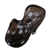 Tega Горка детская для ванночки "Совы" / цвет прозрачно-чёрный для купания младенца