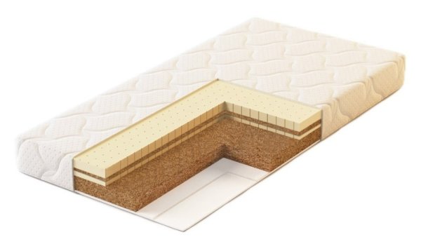 Lepre Матрас в кроватку ортопедический двухсторонний Sogni D'oro 125x65 см