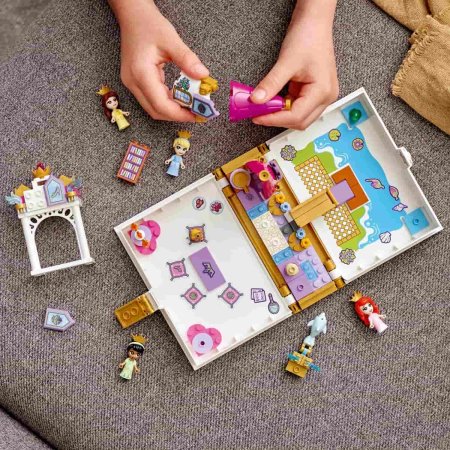 LEGO Princess Конструктор "Книга сказочных приключений Ариэль, Белль, Золушки и Тианы"