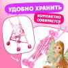 Детская игрушка, коляска для кукол дизайн,“Феи”, большая