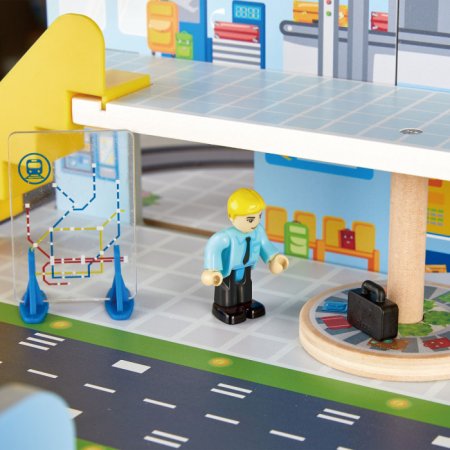 Hape Железнодорожная станция "Мега Сити"