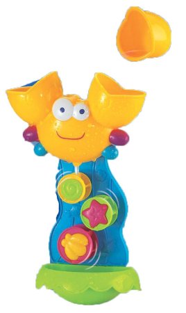 ABtoys Краб-мельница для ванны "Веселое купание" в наборе с формочкой (2 предмета)