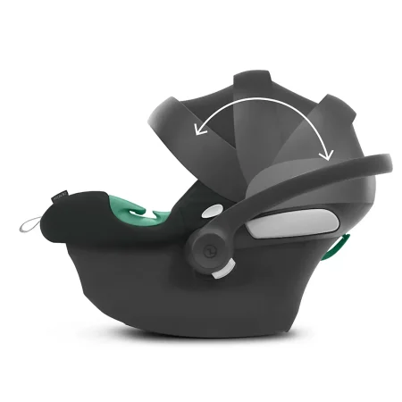 Коляска Cybex Balios S Lux BLK 3в1 (+дожд)  (Moon Black)
