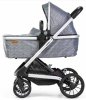 Babylux Коляска 2 в 1 XR / цвет серый, рама серебро