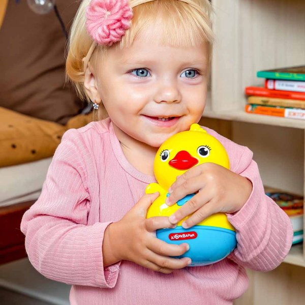 Азбукварик Музыкальная неваляшка "Уточка"