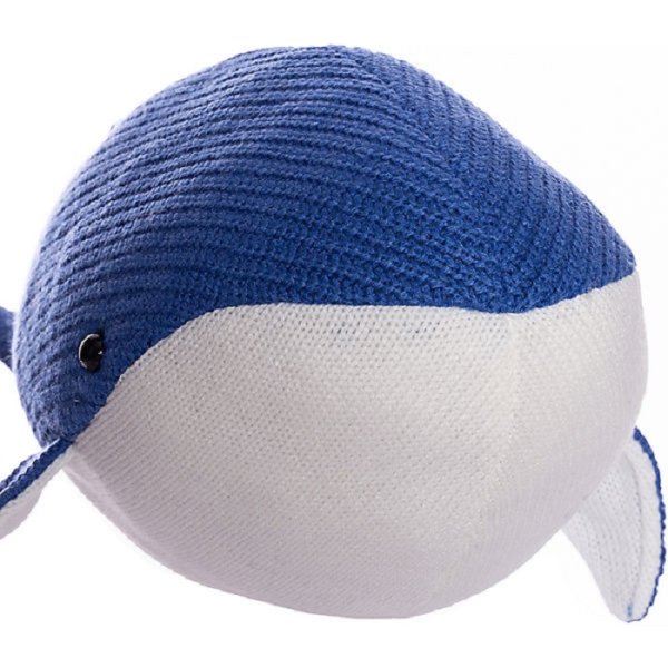 Knitted Кит вязаный, 39 см