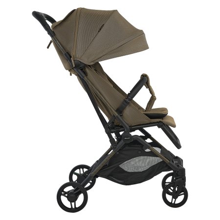 Коляска PERA Plus (прогул) рама carbon/PU (Tuareg Beige/gold)