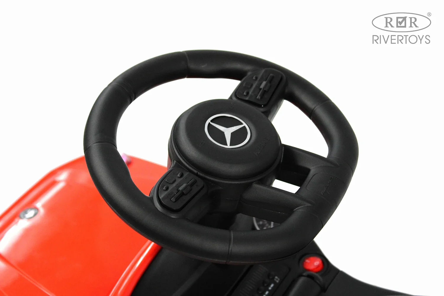Rivertoys Толокар Mercedes-Benz GL63, с ручкой