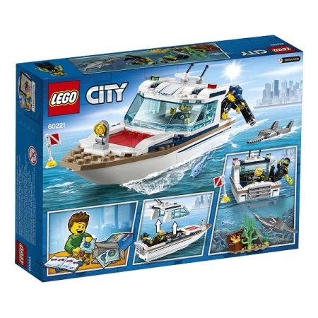 LEGO Конструктор City Great Vehicles "Яхта для дайвинга"