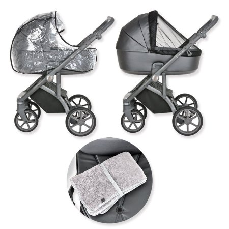 Roan Детская коляска Bass Next 2 в 1 / цвет Misty Mood