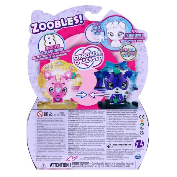 Spin Master Набор игровой Зверек Зублс, 2 штуки / в ассортименте