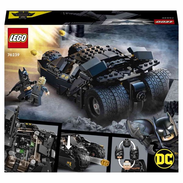 Lego Super Heroes Конструктор "Бэтмобиль "Тумблер": схватка с Пугалом" 76239