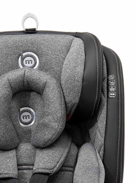 Bambini Moretti Детское автокресло ST-3 (0-36 кг) / цвет серый с серой строчкой