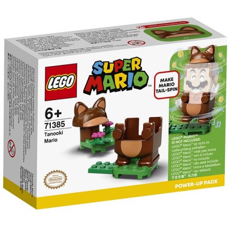 Lego Super Mario Конструктор Марио Тануки / цвет коричневый, зеленый