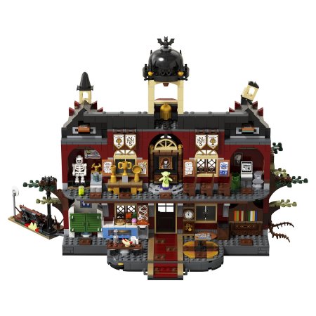 Lego hidden side конструктор школа с привидениями ньюбери / цвет коричневый