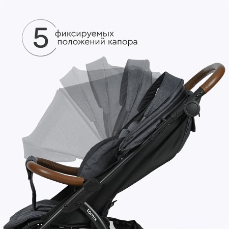 Детская коляска Tomix Stella LUX (Dark grey)