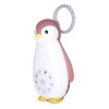 Zazu Ночник-колонка Пингвинeнок Зои + проигрыватель / цвет белый, розовый