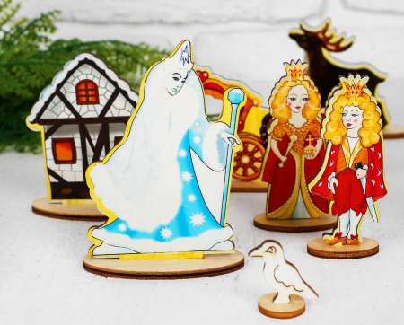 Нескучные игры Театр на столе "Снежная королева"