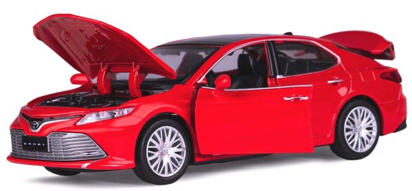 Автопанорама Машинка металлическая Toyota Camry / цвет красный