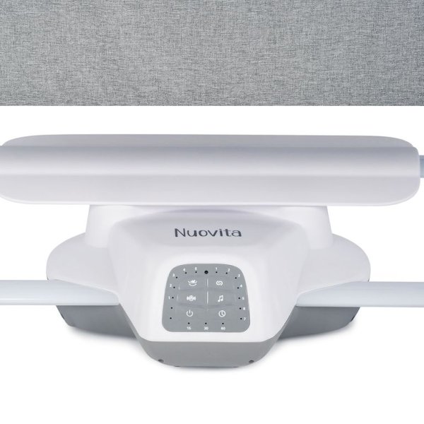 Nuovita Приставная кроватка для новорожденных Accanto Festa/ цвет Grigio/Серый