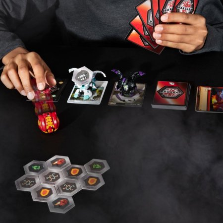 игрушка Spin master большой игровой набор bakugan даркус циндеус и аврелиус трокс / разноцветный