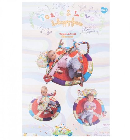 Ebulobo Развивающий коврик Весёлая Ферма 70 см