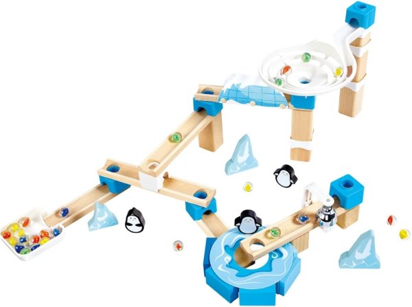 Hape Игровой набор "Гонки" Пингвины в Антарктиде