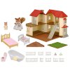 Sylvanian Families Детский игровой набор "Большой дом со светом" (подарочный набор) 5058