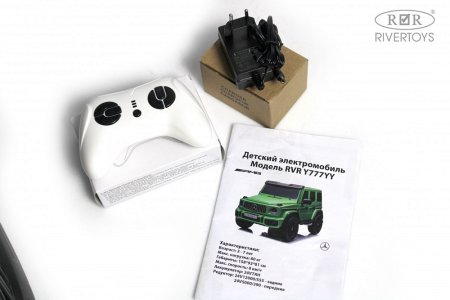 Y777YY Электромобиль Mercedes Benz G63   (Зеленый матовый)