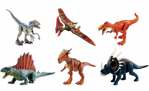 Jurassic World Базовые фигурки динозавров / цвет в ассортименте