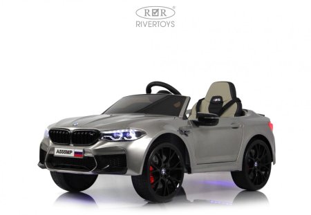 A555MP Электромобиль BMW M5 Competition (Серый глянец)