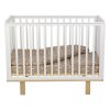 Polini kids Кроватка детская Simple 340 / белый- натуральный