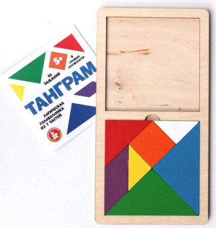 Десятое королевство Игра головоломка деревянная "Танграм"
