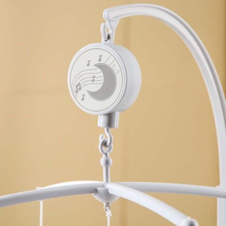 Крошка Я Музыкальный мобиль «Зверята», с ночником