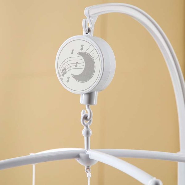 Крошка Я Музыкальный мобиль «Зверята», с ночником