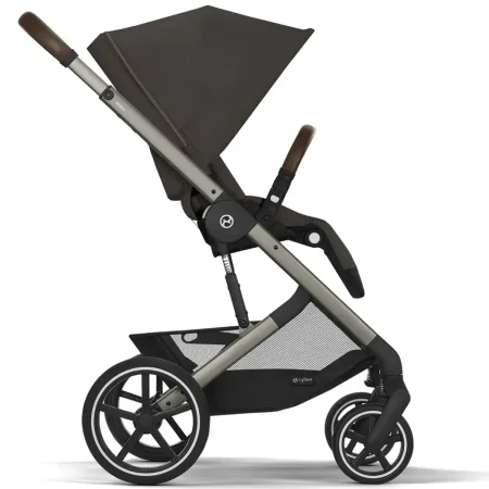 Коляска 2в1 Cybex Balios S Lux TPE + спальный блок Cot 2025 (Chocolate Brown)