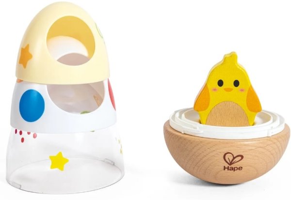 Hape Игрушка-неваляшка "Домик для цыпленка"