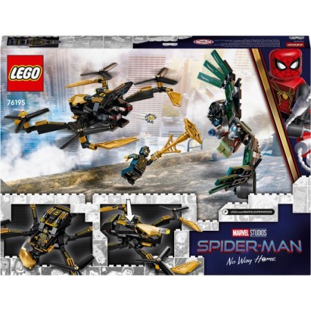 Lego Super Heroes Конструктор "Дуэль дронов Человека-Паука" 76195