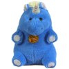 Lapkin Мягкая игрушка Единорог 22 см / голубой