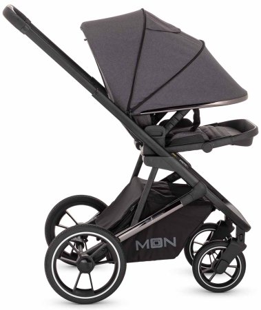 Moon Коляска 2 в 1 Style 2023 / цвет Black Chrome Anthrazit (серый)