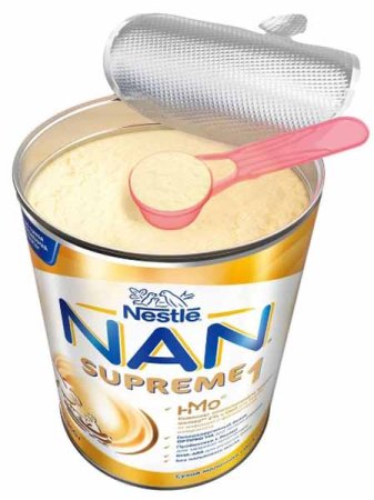 Nan 1 Молочная смесь Supreme, с рождения, 800 г