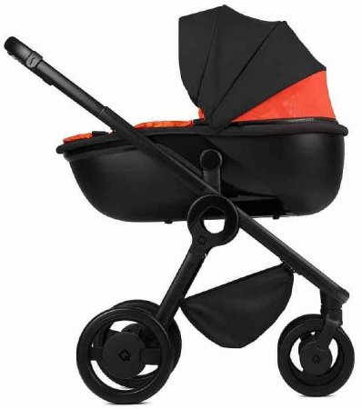 Anex Коляска 2 в 1 Quant / цвет lava (черный-оранжевый)