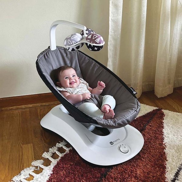 4Moms Кресло-качалка RockaRoo New / цвет графитовый