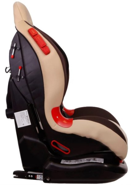 Еду-Еду Автокресло KS 525 Isofix (9-25 кг) / цвет коричневый