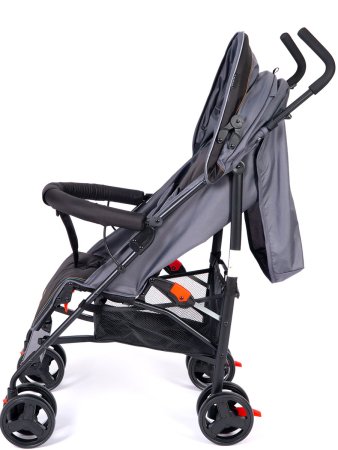 (Т) Коляска Bambini Moretti KIKA  (Grey/Black)