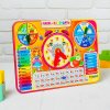 WoodLand Toys Календарь обучающий "Яркие часы", из дерева
