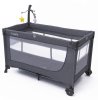 Детский манеж TOMIX LULLABY LUX  (Grey )