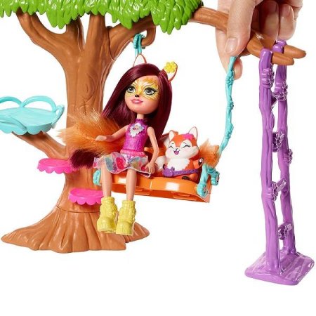 игрушка Enchantimals Сюжетные игровые наборы "Качели на дереве" FRH45