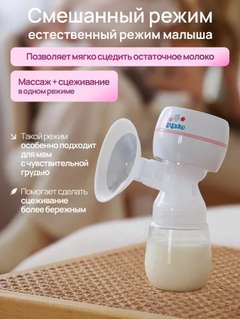Молокоотсос электр.SISBRO CARE PRO (молочный)