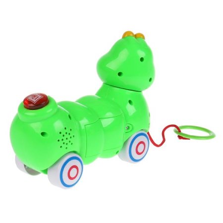 УМка Музыкальная каталка развивающая "Гусеница"